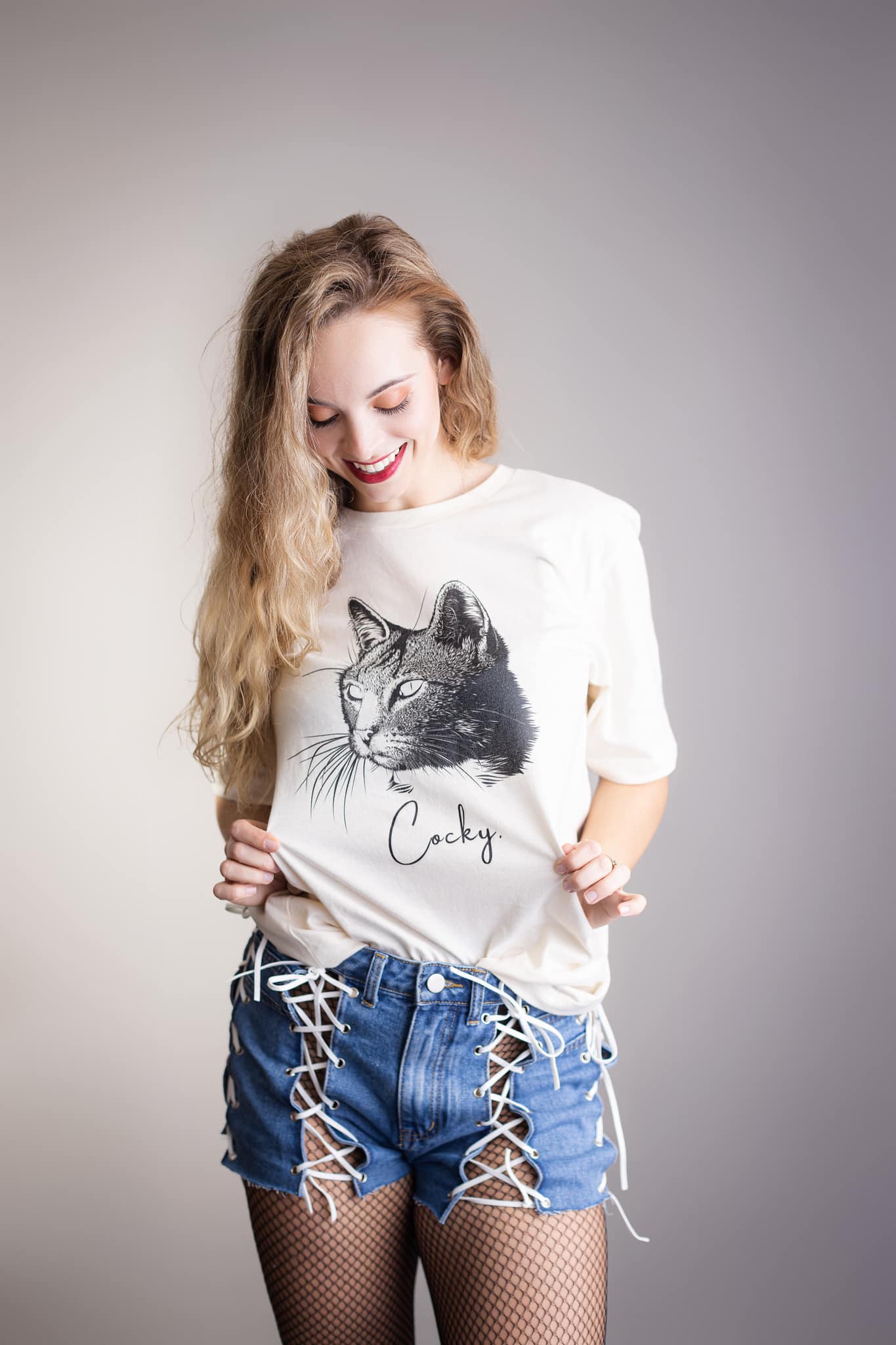 Cocky Cat Tee